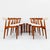 Restored 1960s Danish Modern Dining Chairs by Johannes Andersen, Model Ba 113 For Sale - Image 9 of 16