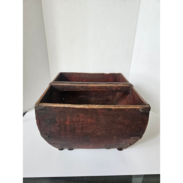 So authentic, so old. Such gravitas for your vintage kitchen! Imagine the years of family life lived along side this...