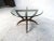 Mid 20th Century Mid-Century Glass and Wood Side Table For Sale - Image 5 of 7