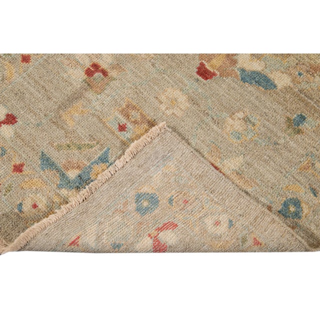 2010s 21st Century Modern Sultanabad Runner Rug 3 X 19 For Sale - Image 5 of 10