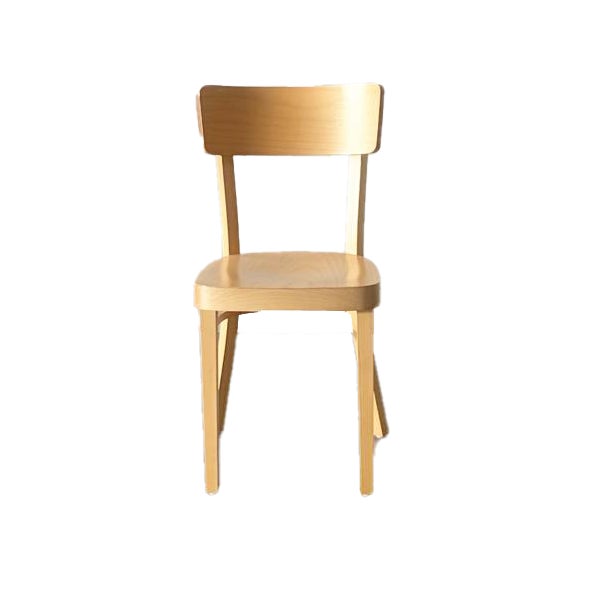 Side Chair in Beech by Ton For Sale