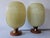 Table Lamps in Glass and Wood, 1960s, Set of 2 For Sale - Image 10 of 15