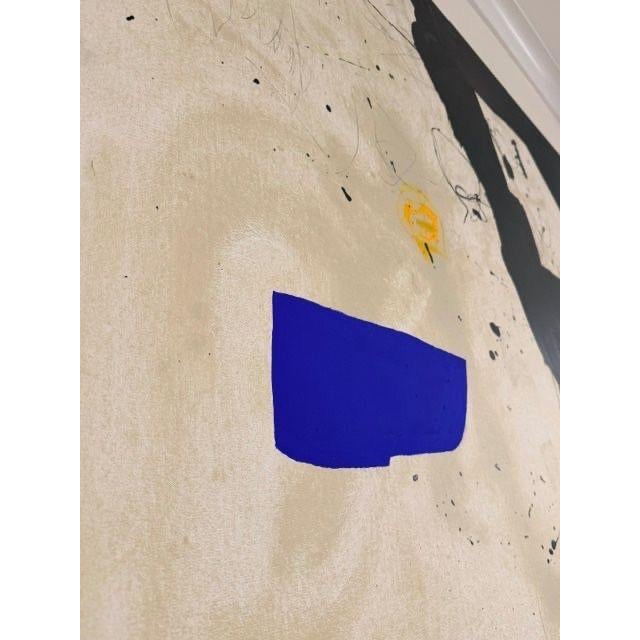 Textile Large Scale Signed Abstract by William McClure For Sale - Image 7 of 12