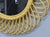 Albini Yellow Lacquer Wicker Mirror attributed to Franco Albini, 1960s For Sale - Image 9 of 11