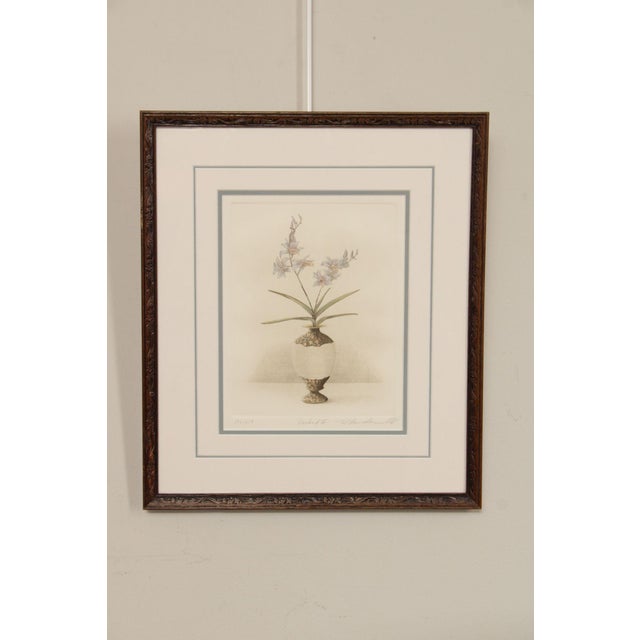 Rick Loudermilk Pair of Signed Limited Edition Prints, 'Orchid III' & 'Orchid IV' For Sale - Image 11 of 12