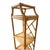 Vintage Bamboo & Rattan 5-Tier Étagère Shelf – Coastal Chinoiserie Style For Sale In West Palm - Image 6 of 7