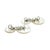 1990s Pair of Tiffany & Co Cufflinks Sterling Silver Estate For Sale In New York - Image 6 of 6