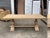 1920s Antique French Oak Weathered Farmhouse/Monastery Table For Sale - Image 5 of 11