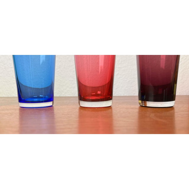 Mid-Century Modern Mid-Century Modern German Drinking Glasses, 1960s, Set of 6 For Sale - Image 3 of 18