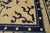 A Beige Field Adorned With Blue Floral Sprays and Central Medallion Antique Chinese Peking Rugug For Sale - Image 12 of 12