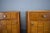 1940s Art Deco Bedside Tables, Czechoslovakia, Set of 2 For Sale - Image 3 of 18