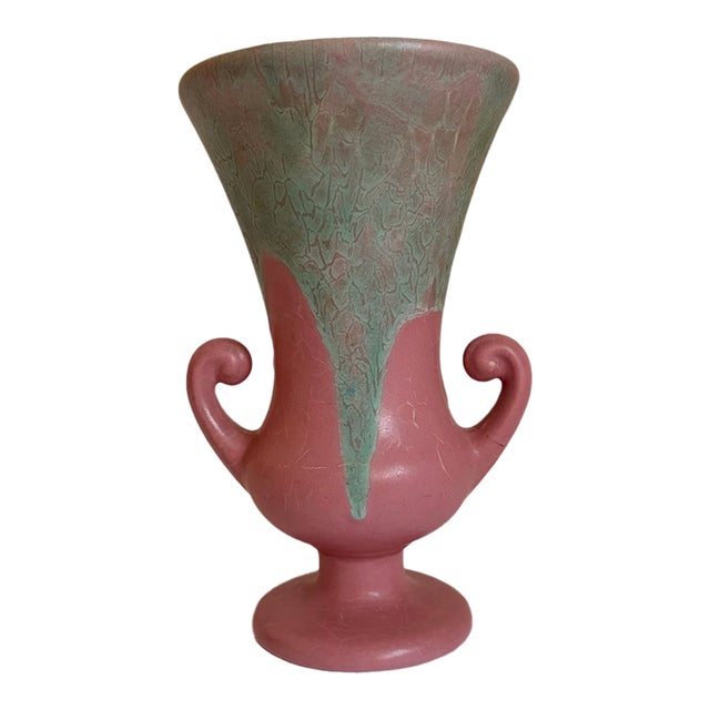 Camark Pottery Double-Handled Vase For Sale