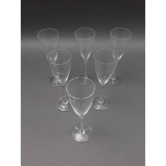 Baccarat Late 20th Century Baccarat Crystal France Dom Perignon Port Wine Glasses- Set of 6 For Sale - Image 4 of 8