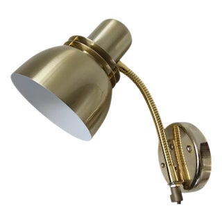 V129 Wall Lamp with Adjustable Head in Metal from Belid For Sale