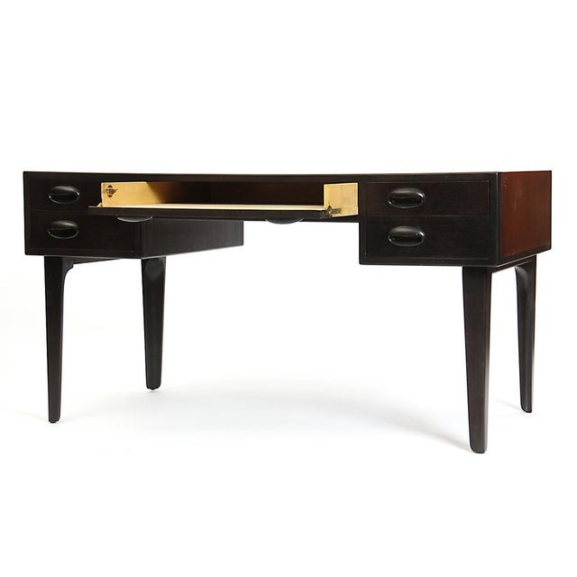 Mid-Century Modern Edward Wormley for Dunbar Partners Desk. For Sale - Image 3 of 9