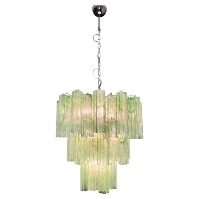Italian Chandelier in Murano Glass, 1990 For Sale - Image 11 of 18