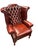 English Chesterfield Wingback Chair For Sale - Image 5 of 8