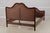Baker Queen Size Leather Panel Bed For Sale - Image 14 of 15