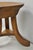 Vintage Mid Century Modern Mahogany Adolf Loos Theban Style Tripod Saddle Stool For Sale - Image 9 of 17