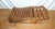Antique folding oak canoe or camp chair found in Maine dating to approximately 1900-1930. This lightweight slatted folding...