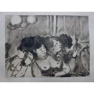 Edgar Degas, Waiting for a Customer: Nudes, Etching For Sale