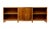 Brown Mid-Century Scandinavian Walnut Shaped Low Open Bookcase, 1950 For Sale - Image 8 of 12