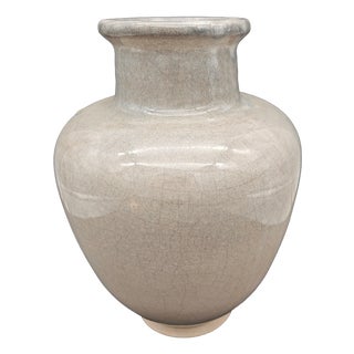 Vintage Ceramic Vase from Rüppurr Majolica Factory, 1930s For Sale