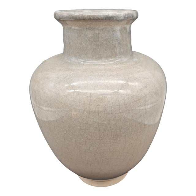 Vintage Ceramic Vase from Rüppurr Majolica Factory, 1930s For Sale