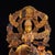 Late 19th Century Large Carved Faux Horn Bodhisattva Riding Dragon Sculpture For Sale In Los Angeles - Image 6 of 10