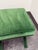 Hollywood Regency Style Green Velvet X-Base Ottoman Stools, Pair For Sale - Image 10 of 12