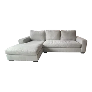Pottery Barn Sofa With Left Chaise