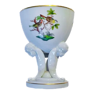 Vintage Herend Rothschild Cherub Egg Cup
