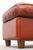 Brown Set of Leather Armchair with Footstool For Sale - Image 8 of 17