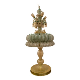 Italian Murano Glass Floor Lamp by Simoeng For Sale