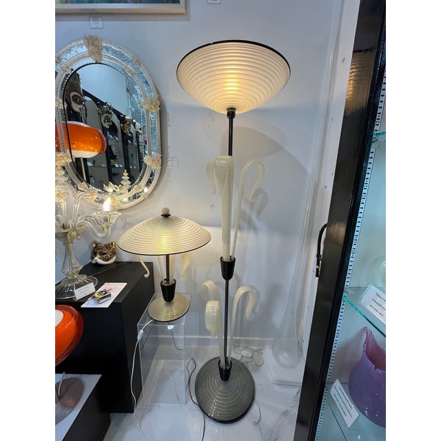 This Murano Glass floor lamp is one of the finest we have ever offered. Each piece is hand-formed using Murano glass with...