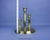 Mid 20th Century Mid 20th Century Brass Candelabra With Graduated Candlestick Holders For Sale - Image 5 of 5