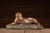 1970s Vintage j.l. Boulton Bronze-Clad Reclining Tiger Sculpture For Sale - Image 5 of 6