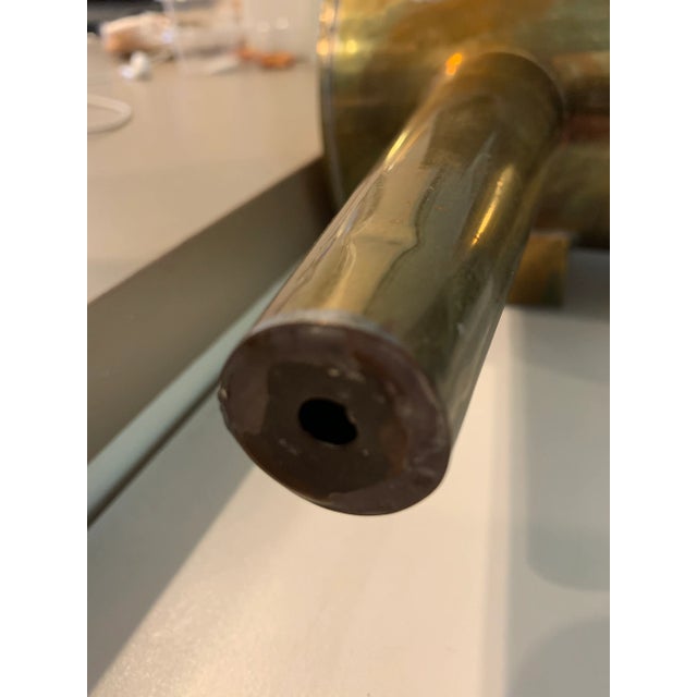 1900 - 1909 Early 20th Century Brass Carriage Lantern For Sale - Image 5 of 6