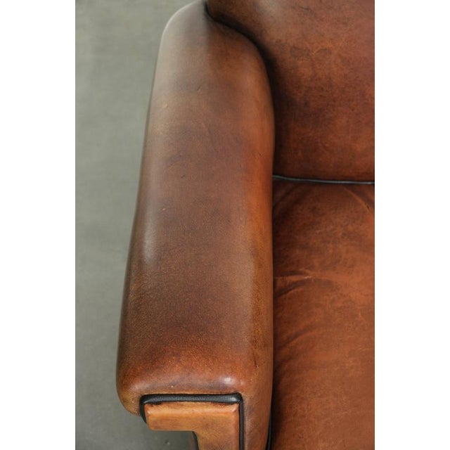 Art Deco Sheepskin Lounge Chairs, Set of 2 For Sale - Image 7 of 15