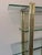 Vintage Italian 1980s Brass & Glass Étagère For Sale In Washington DC - Image 6 of 6