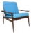 Mid 20th Century Hans Olsen for Juul Kristensen Mid-Century Danish Lounge Chair With Cane Back For Sale