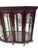Wood 1990s Thomasville Collectors Cherry China Cabinet Breakfront Hutch Curio Chippendale For Sale - Image 7 of 13