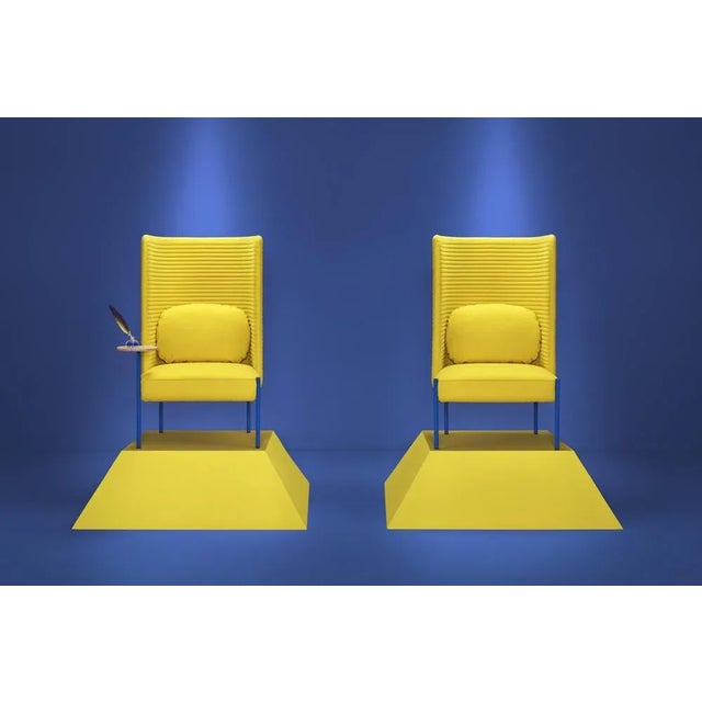 Not Yet Made - Made To Order Ara Armchair with Side Table by Pepe Albargues For Sale - Image 5 of 11