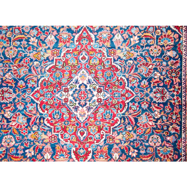 Early 20th Century Persian Kashan Rug For Sale - Image 15 of 16