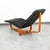 Mid Century Danish Modern Lounge Chair Chaise Black Suede Ap Denmark Recliner MCM For Sale - Image 11 of 12