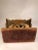 Tan 1970s Vintage Hand-Carved Stool For Sale - Image 8 of 9