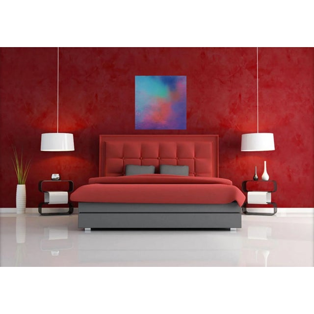 22" W x 23.5" H Spray-paint on Aluminum Panel Original. Backside is flat for different mounting options. Artist Statement:...