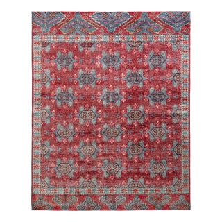 Rug & Kilim’s Oversized Esther Rug in Burgundy, 14x20 For Sale