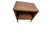 Vintage Danish Modern Century Furniture Night Stand End Table Rosewood Bronze For Sale - Image 11 of 13