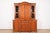 John Widdicomb French Provincial Louis XV Carved Cherry Wood Breakfront Bookcase Cabinet, Circa 1950s For Sale - Image 12 of 12